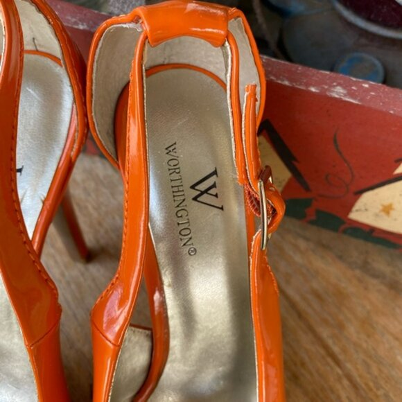 Worthington Kairo Patent Peep-Toe Pumps - Picture 11 of 12